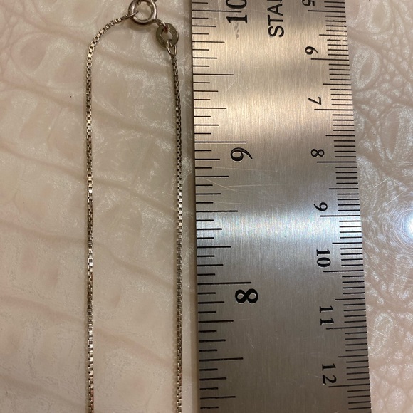 Silver chain and cross vintage - Picture 2 of 7